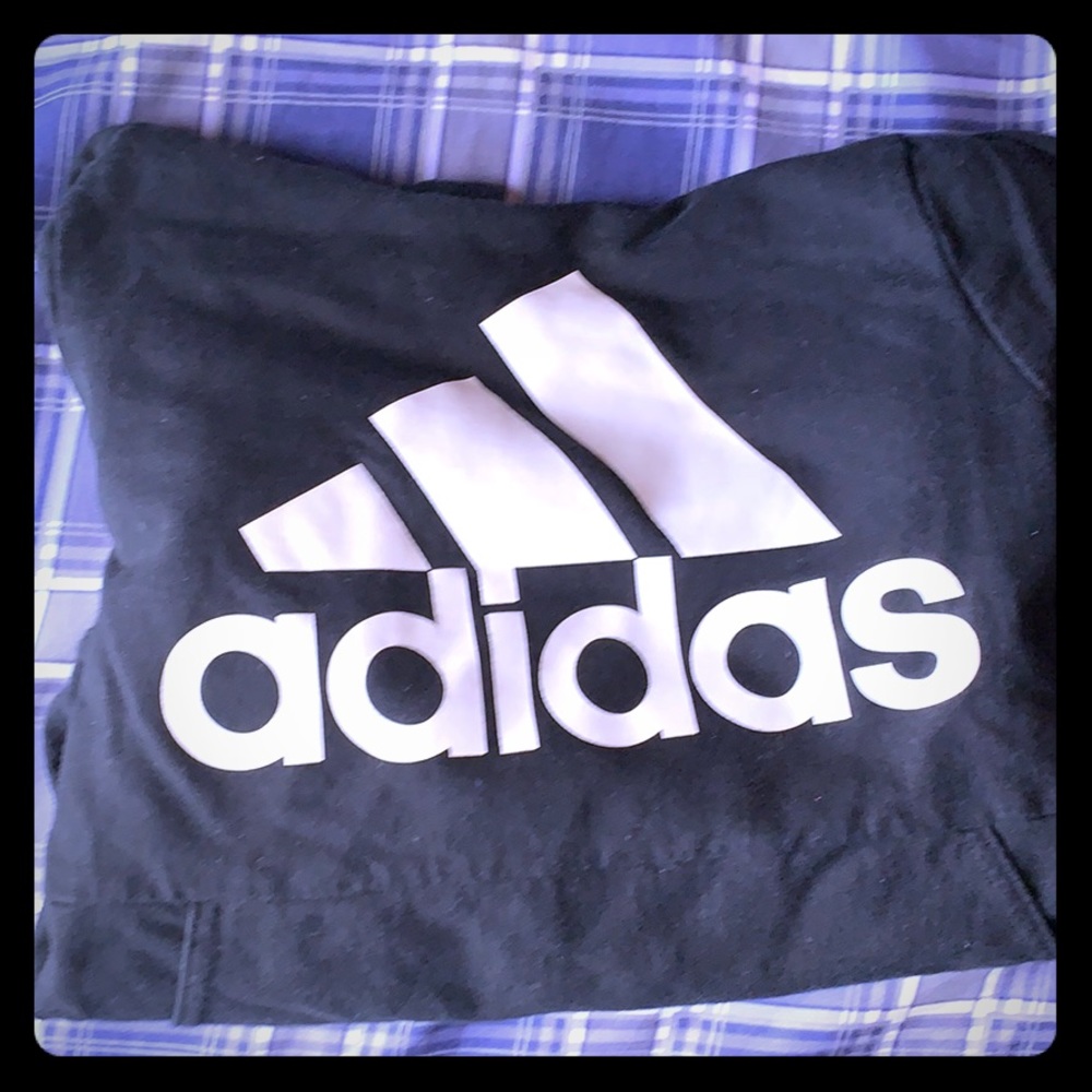 Black ADIDAS hoodie